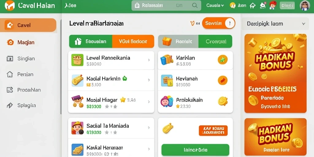 Mode permainan beragam untuk pengalaman bermain yang lebih baik.