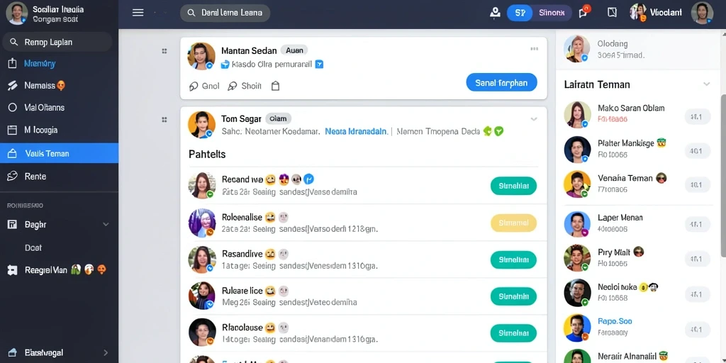Ruang sosial untuk berinteraksi dengan pemain lain.