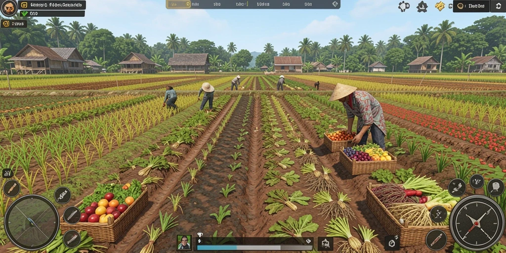 Karakter unik yang dapat dikustomisasi sesuai selera pemain.