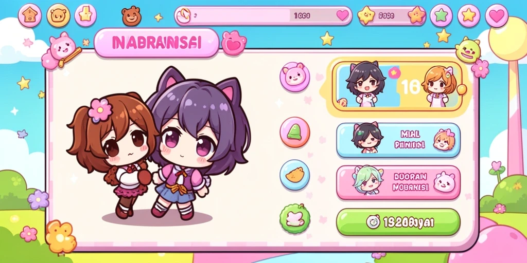 Mode permainan kompetitif yang menarik.