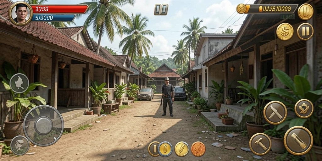 Karakter yang berbeda dan menarik untuk dimainkan.