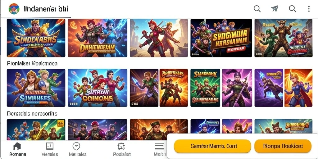 Momen seru saat bermain dengan teman-teman secara online.