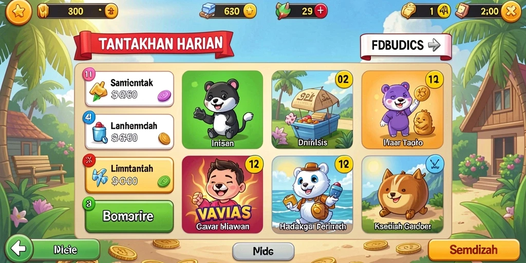 Karakter baru yang ditambahkan dalam pembaruan terbaru.