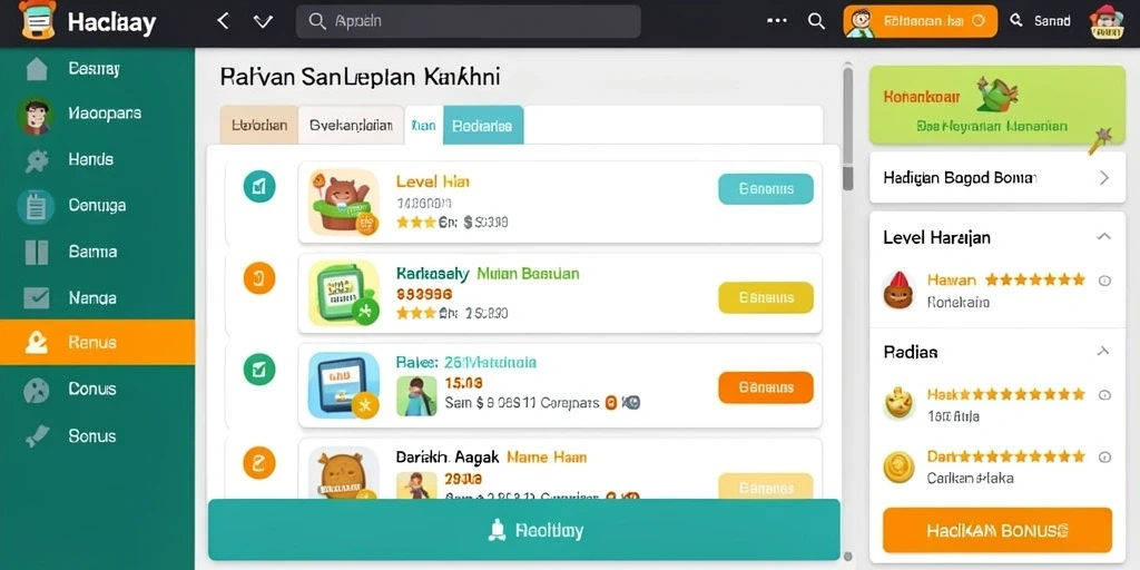 Grafis tajam yang meningkatkan pengalaman bermain.