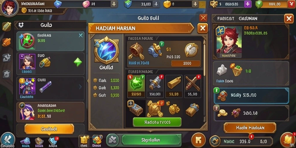 Gameplay yang seru dan penuh tantangan.